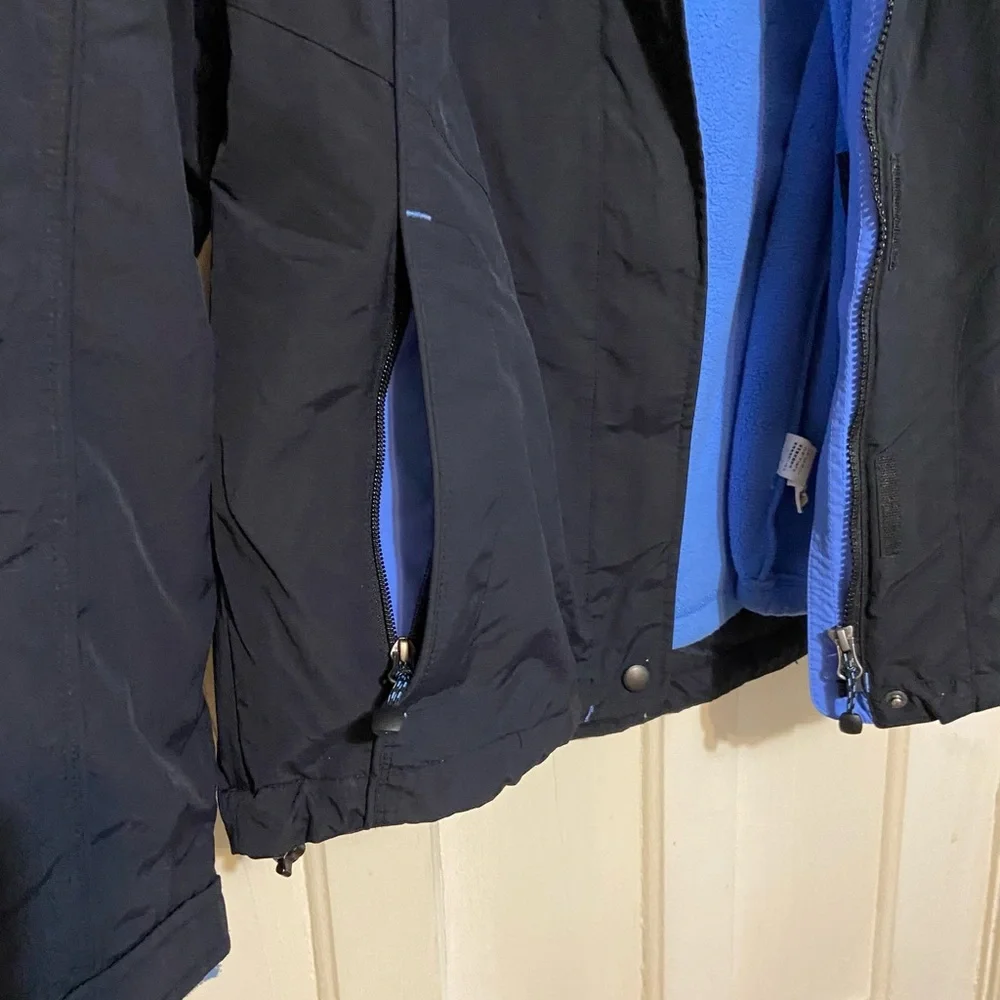 L.L.bean 3 in 1 men’s black & blue jacket small‎ - Picture 6 of 11